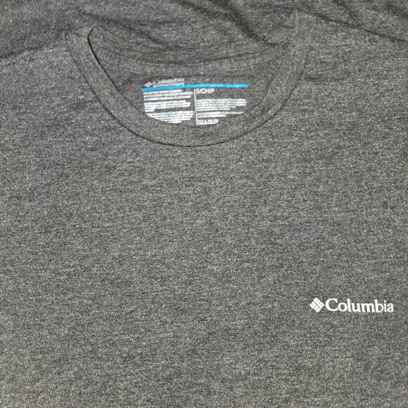 [[COLUMBIA]] Men's Grey Soft Short Sleeve Tee Small - Picture 6 of 8